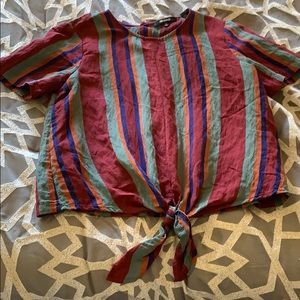 Madewell Tie-front Shirt